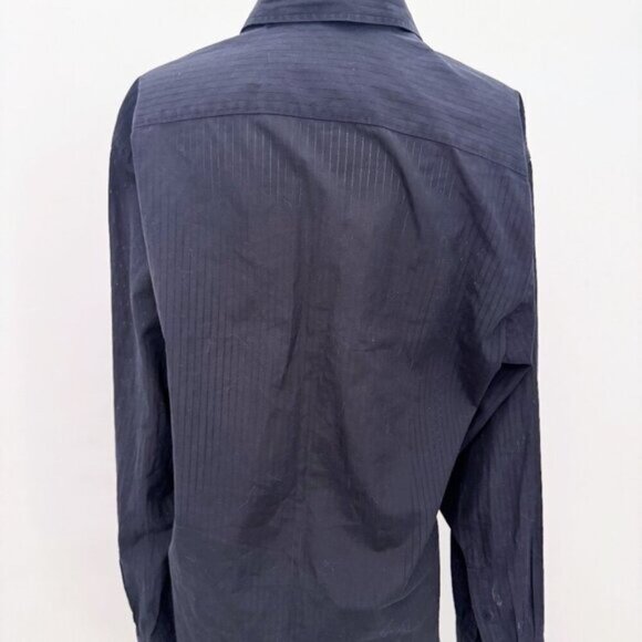 Valentino Striped Shirt, Size 16.5 - Picture 4 of 5